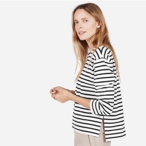 Everlane Boxy Striped Tee